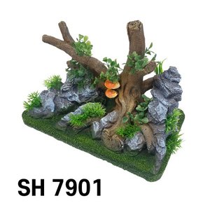 버섯 바위장식 (SH7901)